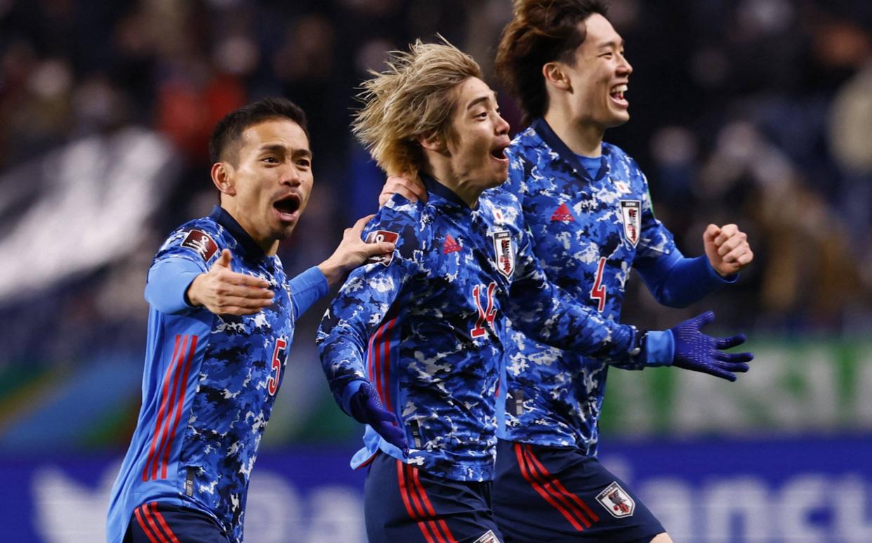 日本足球队在欧洲预选赛中遭遇困境,晋级悬念 日本足球队在欧洲预选赛中遭遇困境,晋级悬念