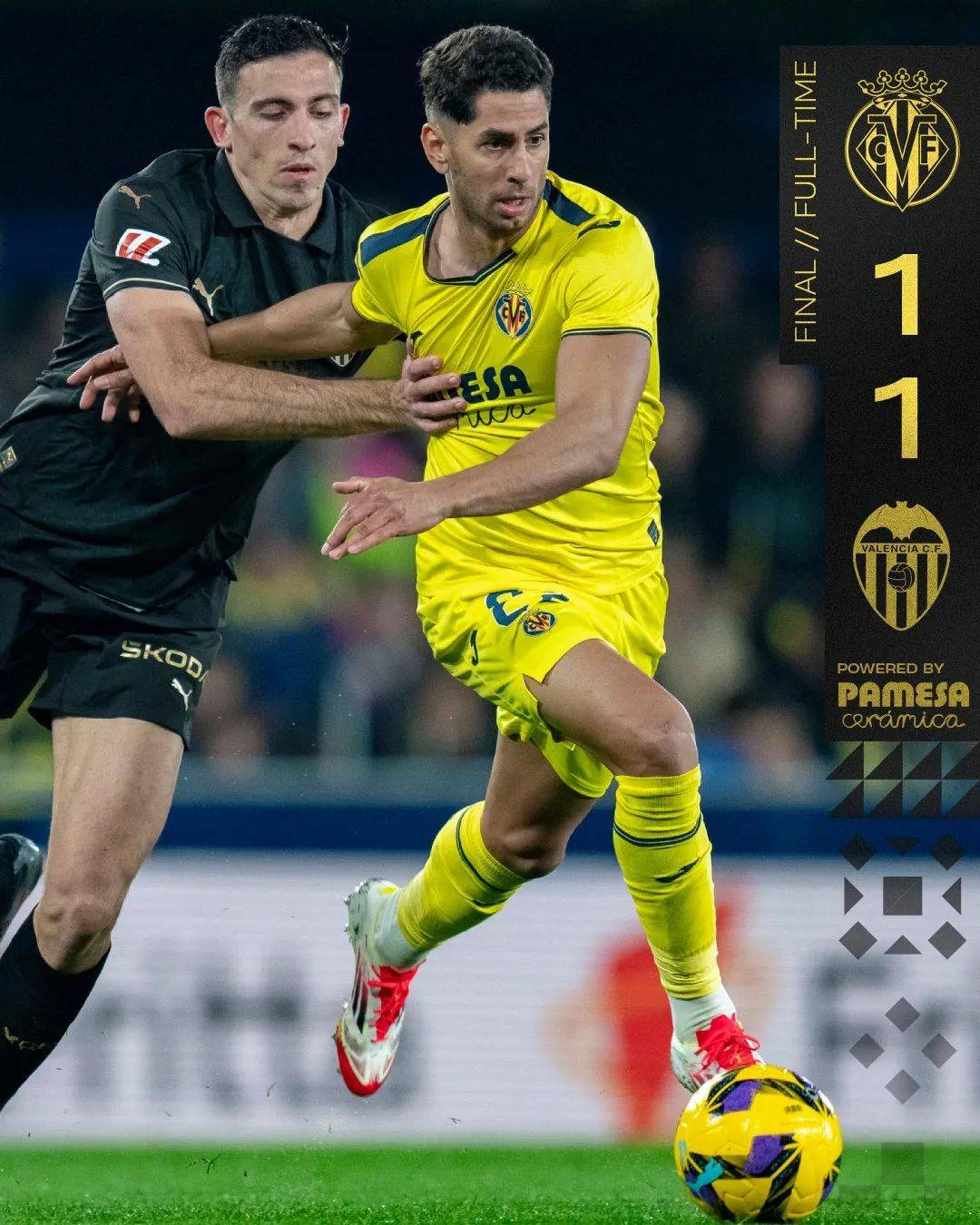 包含比利亚雷亚尔客场大胜巴列卡诺，实力凸显的词条